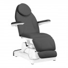 Beauty Bed SILLON BASIC (PU, 3 Motors), Rotary, Grey